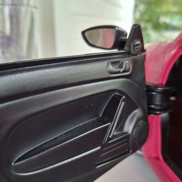 Barbie Volkswagen The Beetle Pink VW Car BJP37 2013 Mattel Style 4 - Picture 11 of 13